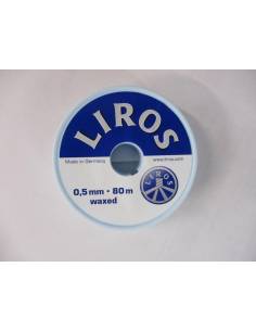 Hilo coser 80mts x0,5mm parafinado