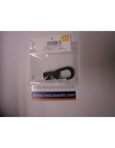 Gancho plastico para tubo 18mm