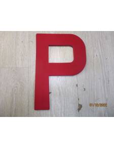 Candle letter 300mm red P