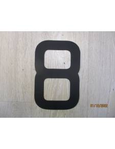Numero di vela 235 mm nero 8