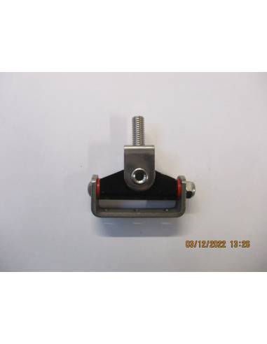 Articulacion para patin rosca 10mm base 70mm
