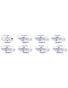 Housse de bateau 488-564cm manche 239cm