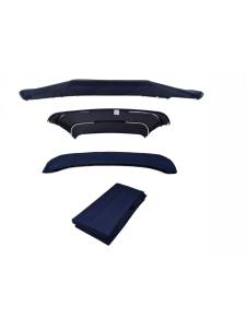 Lona toldo bimini 4 arcos 600D AZUL