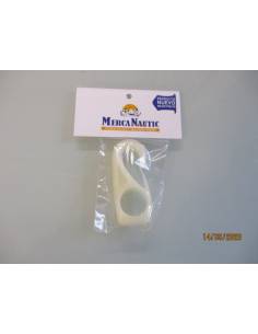Mosqueton 10mm blanco