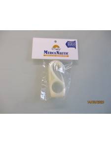 Moschetto 10 mm bianco