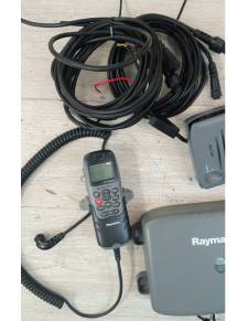 Vhf RAYMARINE RAY240E con hanset y altavoz
