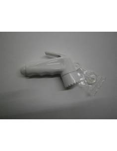 Ducha blanca ABS corto 2