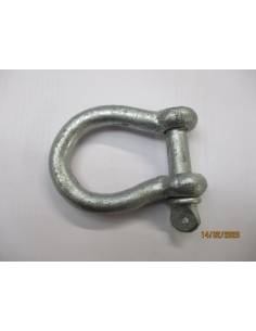 Grillete 16mm lira galvanizado bulon