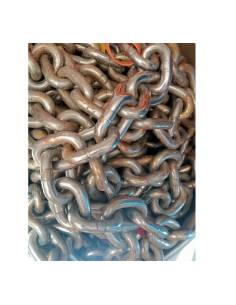 Cadena 12mm/74 mts  acero inoxidable y calibrada 