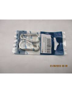 Mousqueton acier inoxydable/316+ 5x50mm