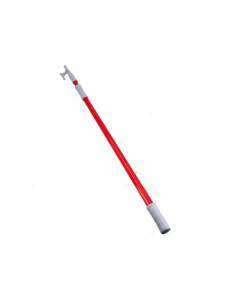 Bichero telescopico en aluminio 1200-2100mm ROJO