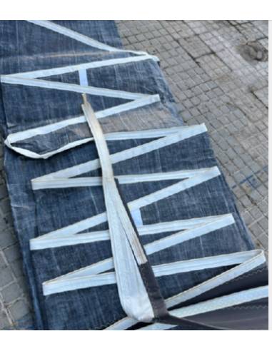 Vela foque autovirante Gratil 14,80mts baluma...