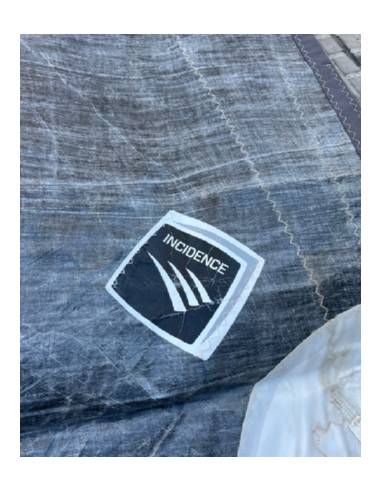 Vela foque autovirante Gratil 14,80mts baluma...