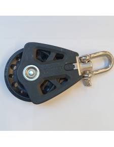 Lewmar polea simple gama Synchro 90mm para cabo de 14mm