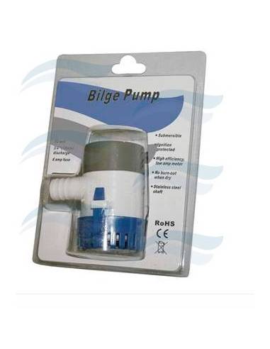 Bomba achique 500 gph 12v