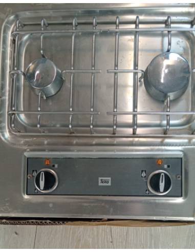 Teka cocina empotrar 2 fogones inox 