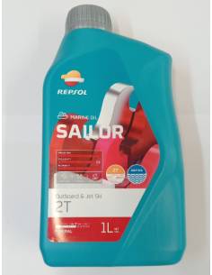 Repsol aceite motor 2T marino para fueraborda y jet ski