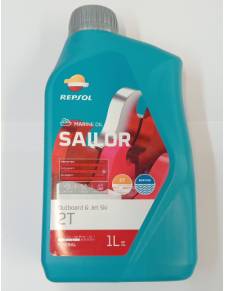Repsol aceite motor 2T marino para fueraborda y jet ski