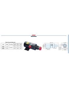 Pompe broyeuse 700 gph 12v/12a pompe à déchets 2