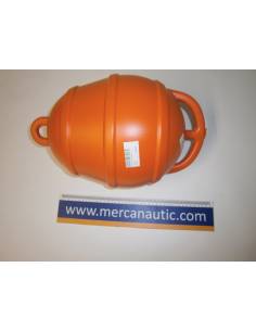 Orange pear buoy diameter 250mm rigid
