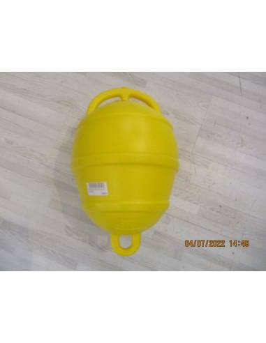Boya tipo pera amarilla diametro 250mm rigida