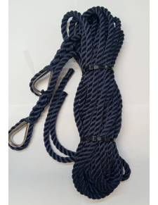 AT juego amarras 12mm/7mts con guardacabo inox ( 2 amarras )
