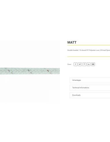 Cape sheet MV MATT 12mm RT 2700kgs green