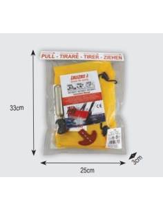 Gilet gonflable manuel compact, adulte 120n, iso 12402-4 2