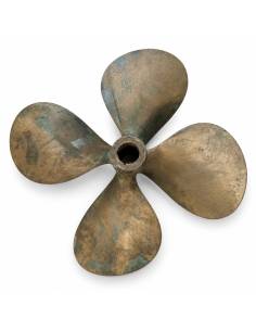 Helice bronce 4 palas 20x23 eje 40mm. dextrogira