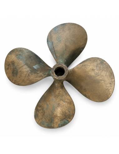 Helice bronce 4 palas 20x23 eje 40mm. dextrogira