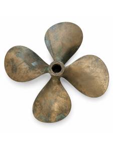 Helice bronce 4 palas 20x23 eje 40mm. dextrogira