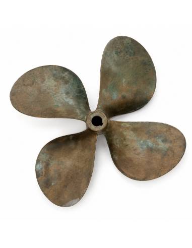 Helice bronce 4 palas 20x23 eje 40mm. dextrogira