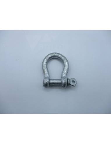 Shackle 10mm galvanized lyre bolt