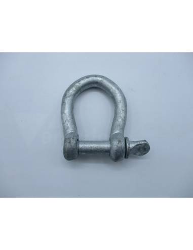 Grillete 12mm lira galvanizado bulon