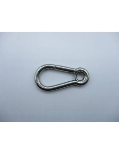 Mosqueton INOX-316 con ojal 9x90mm