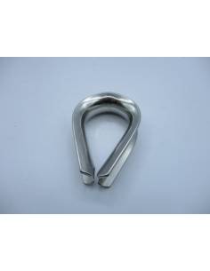 Guardacabos inox 18 mm