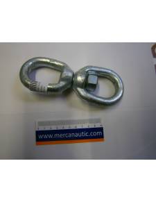 12 mm galvanisierte Drehscheibe