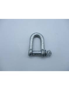 Grillete 10mm  recto galvanizado