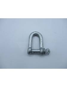 Grillete 10mm  recto galvanizado