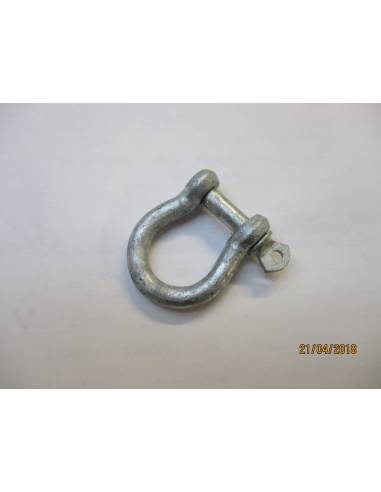 Grillete 14mm lira galvanizado bulon