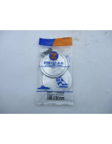 Anodo zinc timon 90mm diametro