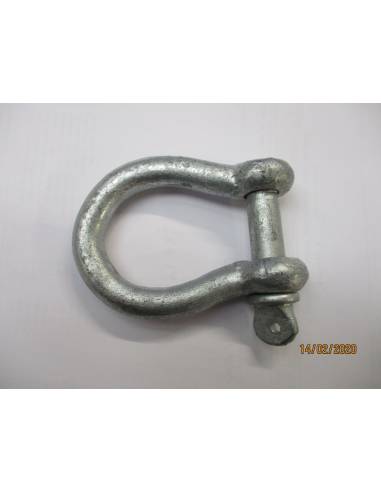 Grillete 16mm lira galvanizado bulon