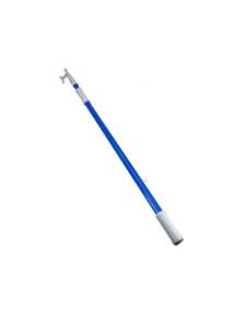 Bichero telescopico en aluminio 1200-2100mm AZUL