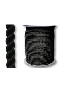 Anchor rope 3 strands d 20mm black