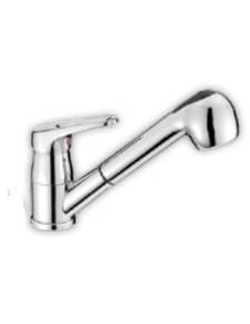 Mitigeur avec douche et tube 'rhéa', 150cm