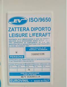 Balsa Salvavidas ISO 9650 8 Personas Container 2